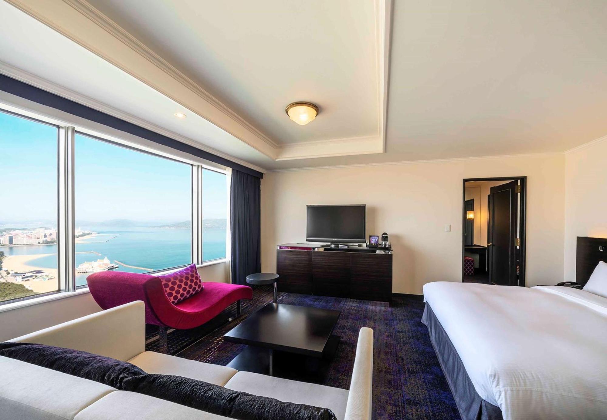Hotel Hilton Fukuoka Sea Hawk Exteriér fotografie