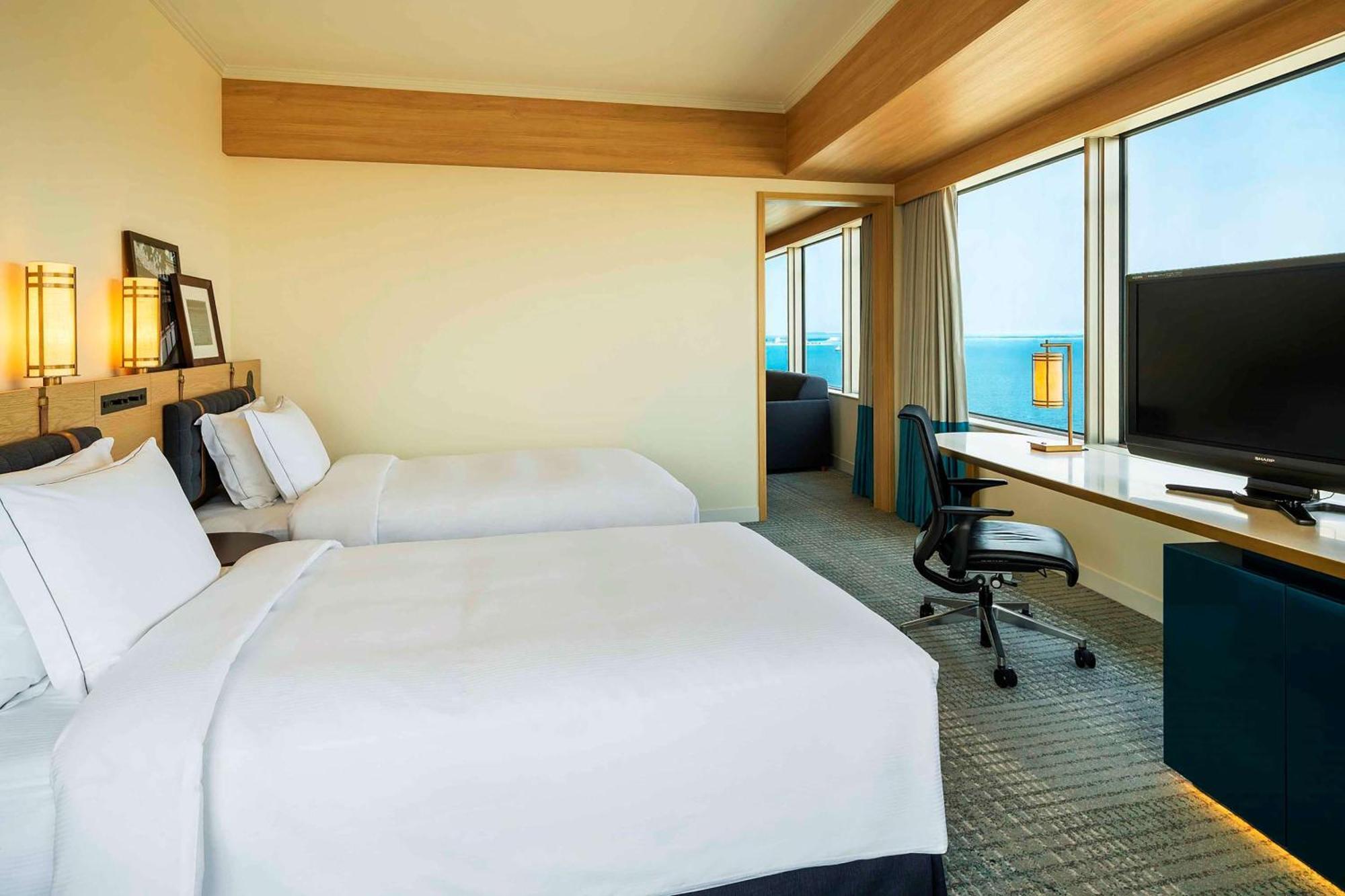 Hotel Hilton Fukuoka Sea Hawk Exteriér fotografie