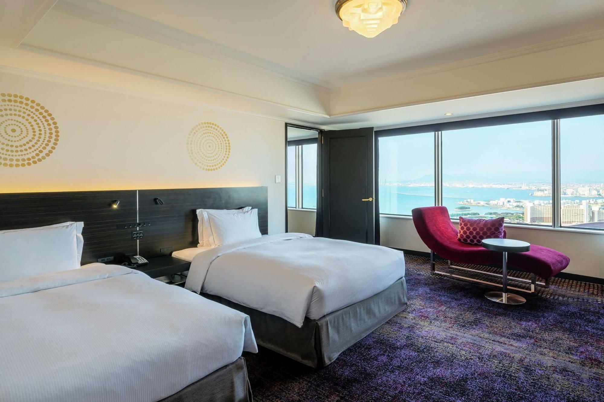 Hotel Hilton Fukuoka Sea Hawk Exteriér fotografie