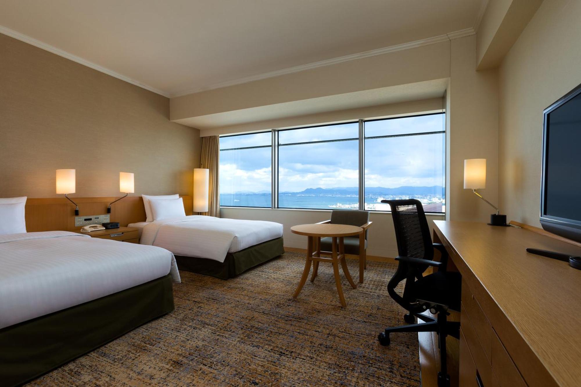 Hotel Hilton Fukuoka Sea Hawk Exteriér fotografie